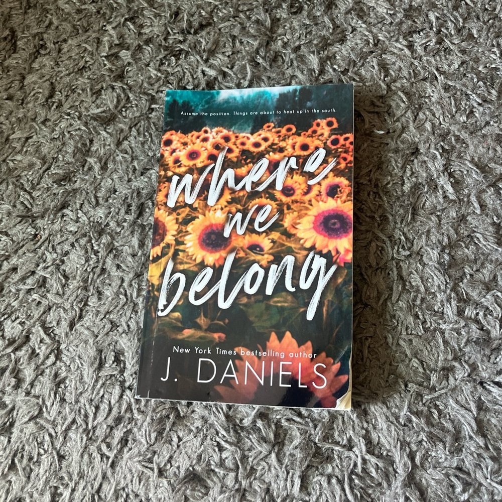 Where We Belong by J. Daniels Book
